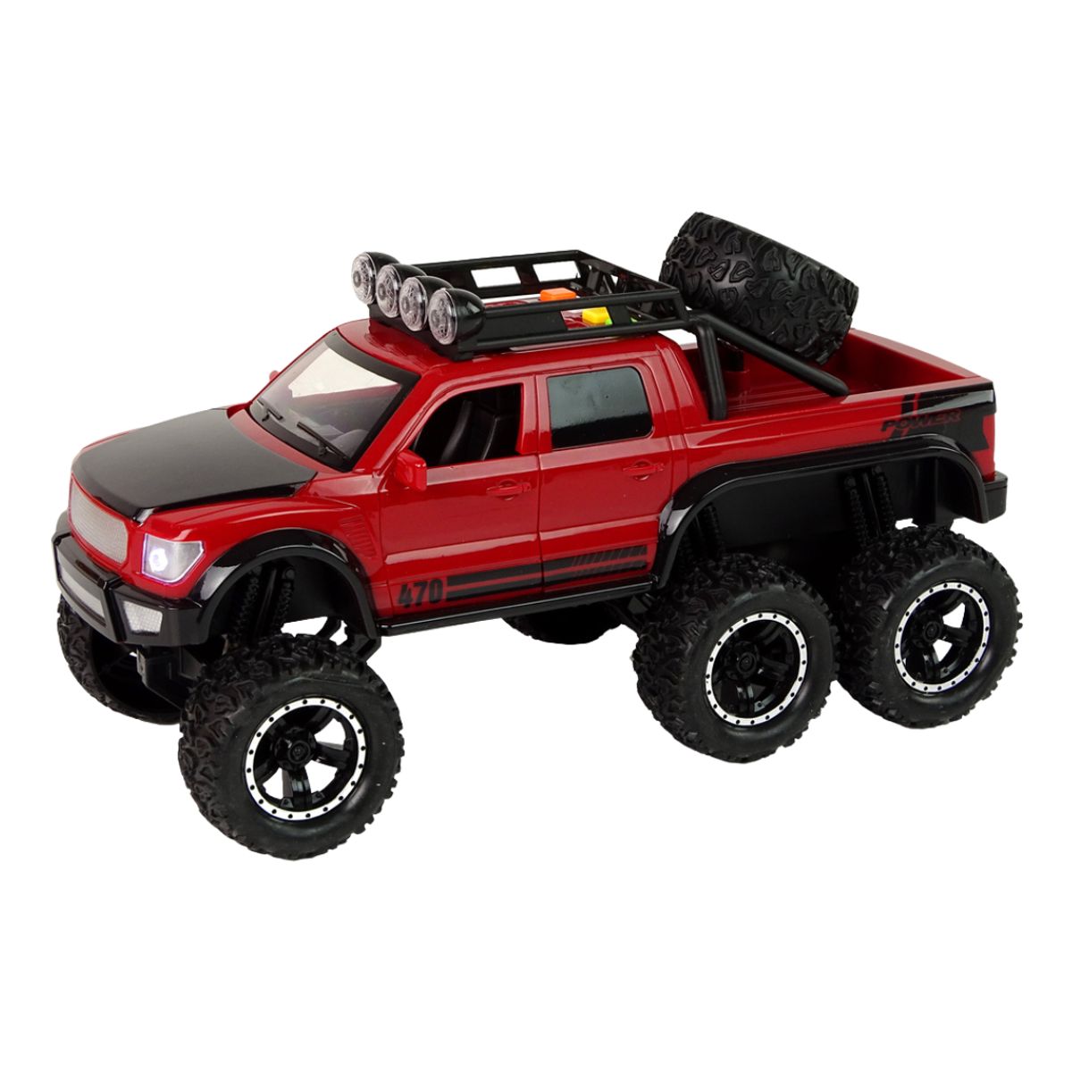 GENERICO - Auto Juguete  Off Road Ruedas Grandes Con Luz Y Sonido