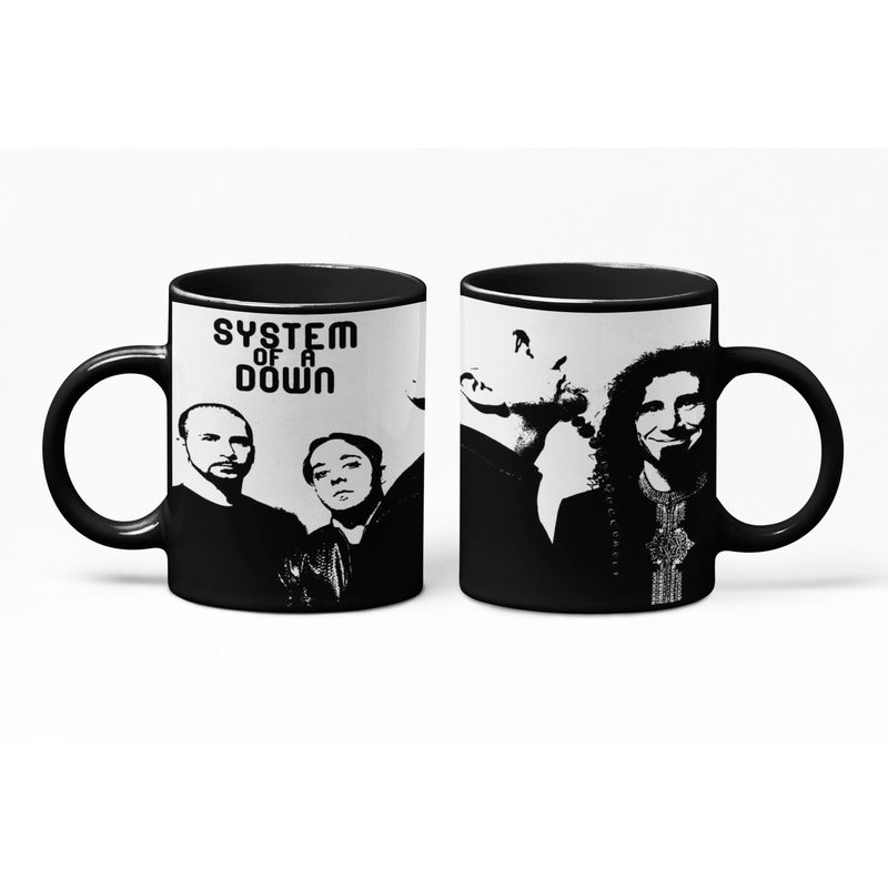 S/M - Taza Mágica System Of A Down - Bandas De Rock