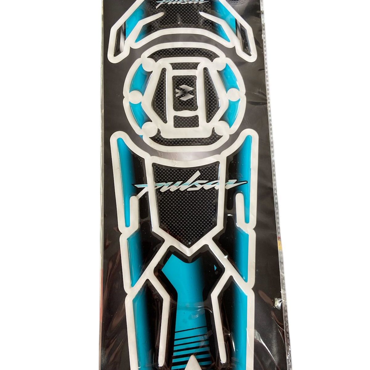 GENERICO - CALCOMANIA PARA MOTO AZUL