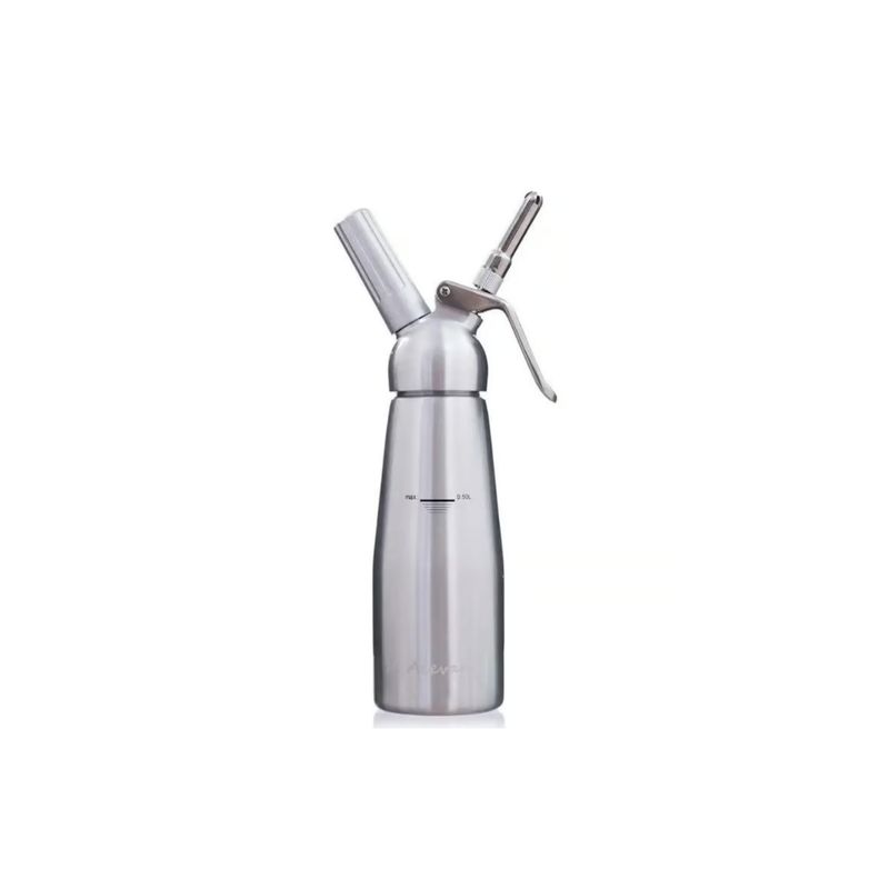 GENERICO - Sifón Crema Batida Dispensador Chantilly De Acero Inox 500ml