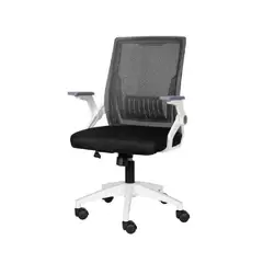 GENERICO - Silla ergonómica de oficina giratoria con asiento de memoria negra