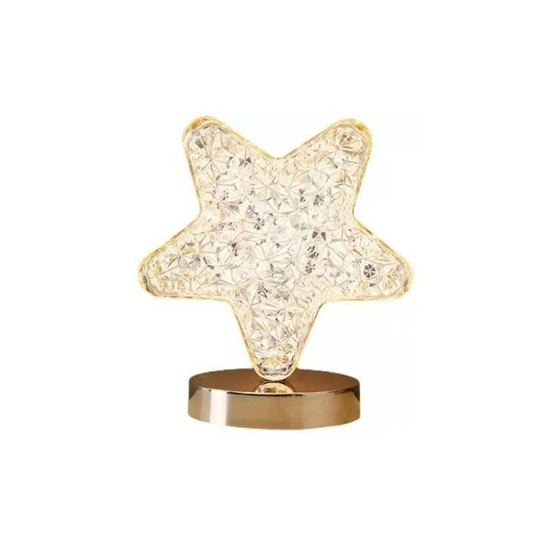 GENERICO - Lampara Decorativa Estrella Recargable Usb Regulable