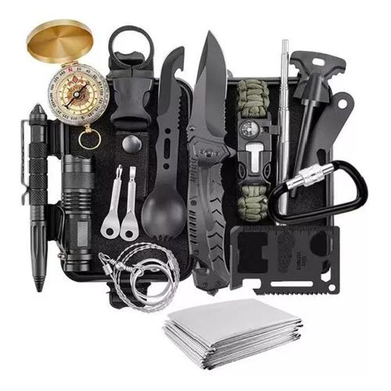 GENERICO - Kit de herramientas de supervivencia camping