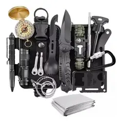 GENERICO - Kit de herramientas de supervivencia camping