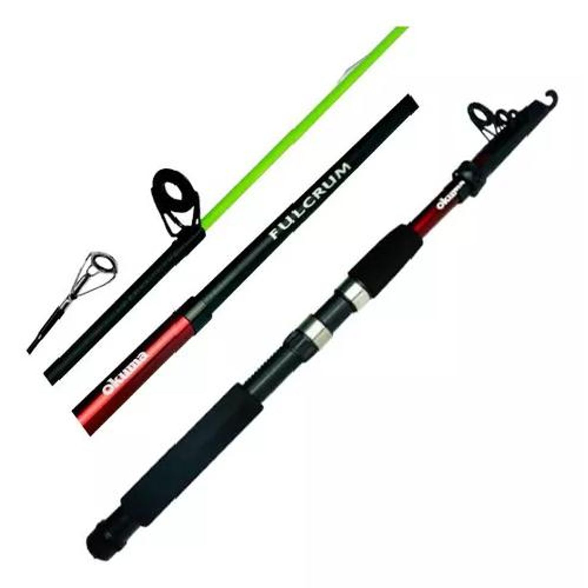GENERICO - Caña telescópica Okuma Fulcrum 210 m 15-40 g color negro