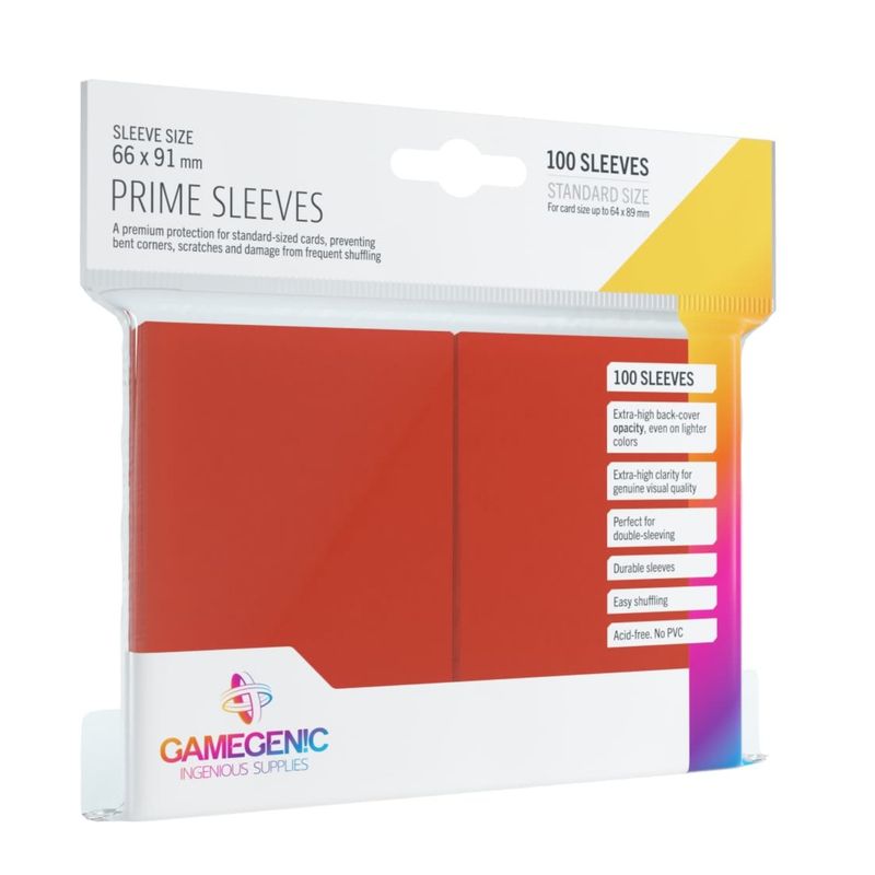 GAMEGENIC - Fundas Protectores Prime GG - Red Standard