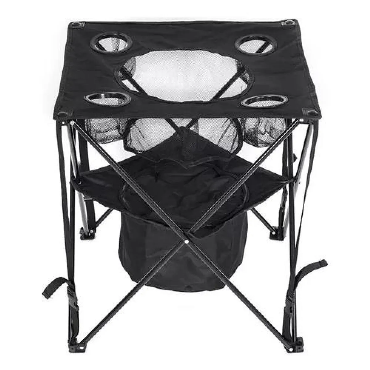 GENERICO - Mesa plegable para picnic negra