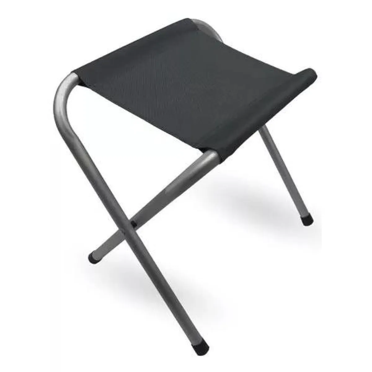 GENERICO - Asiento plegable para camping negro
