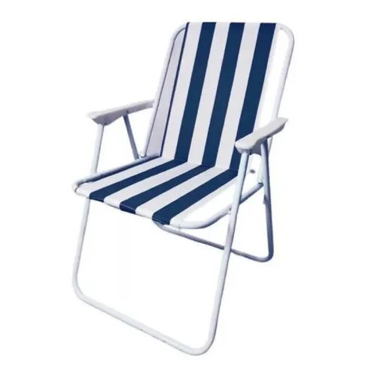 GENERICO - Silla de playa plegable azul marino