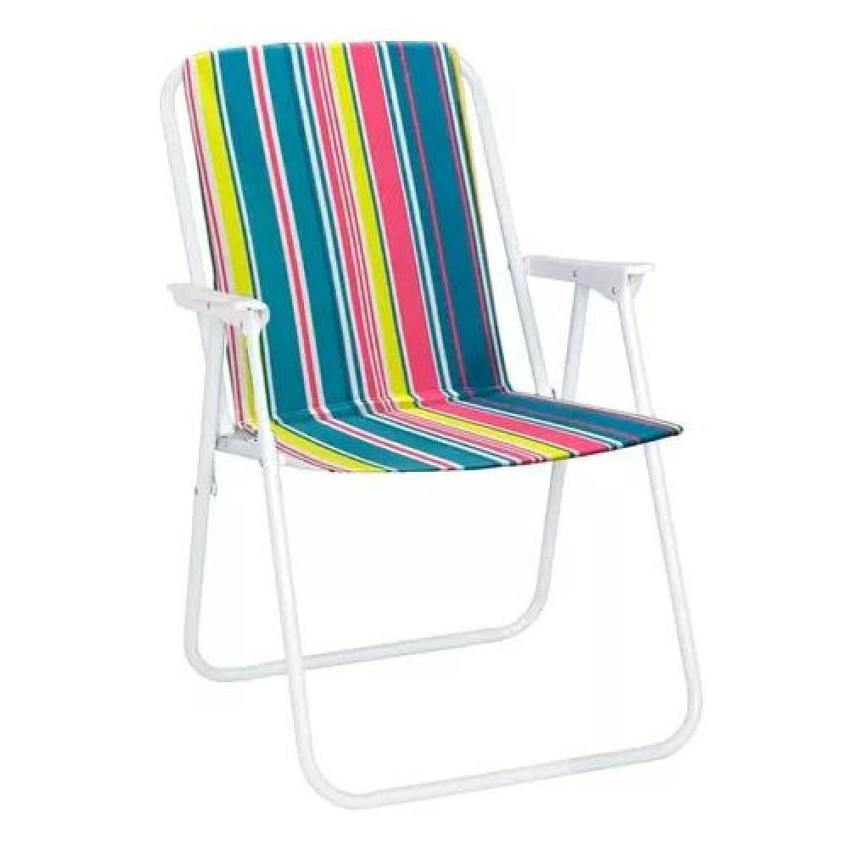 GENERICO - Silla de playa plegable multicolor