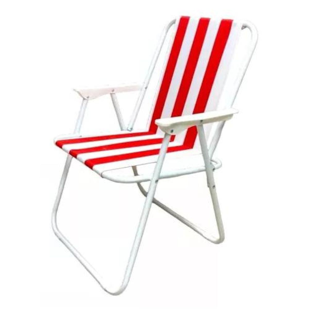 GENERICO - Silla de playa plegable roja