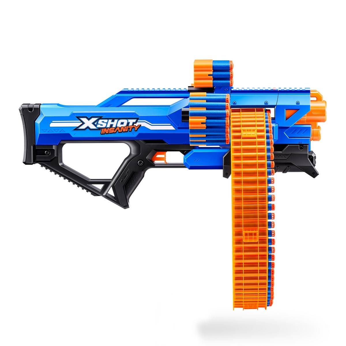 X-SHOT - Lanzador de dardos X SHOT mega barrel 72 dardos
