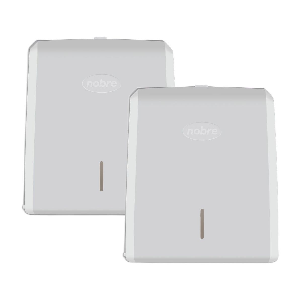 NOBRE - Pack 2 Dispensadores Para Toalla Interfoliada Clásico