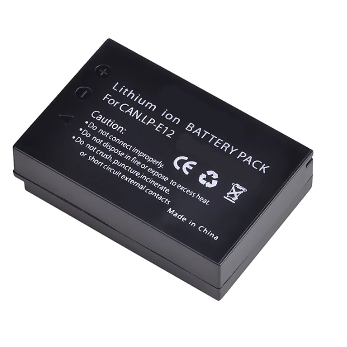 GENERICO - 3 BATERÍAS LP-E12 CANON ALTERNATIVA