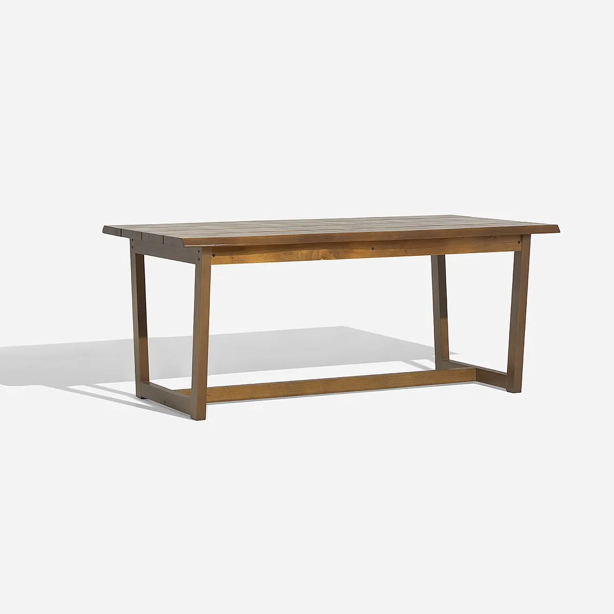 ROSEN - Juego Comedor de Terraza Myrtos 2 Banquetas Curva Café