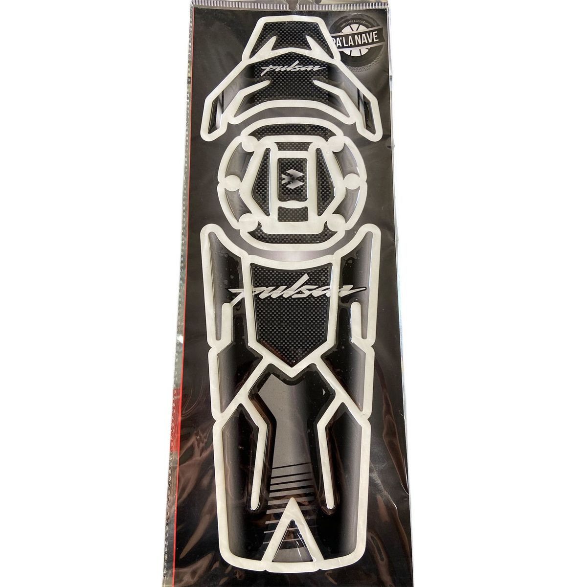 GENERICO - CALCOMANIA PARA MOTO NEGRO