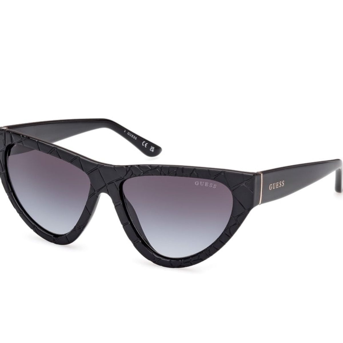 GUESS - Lentes de Sol Negro Matte Degradados Guess