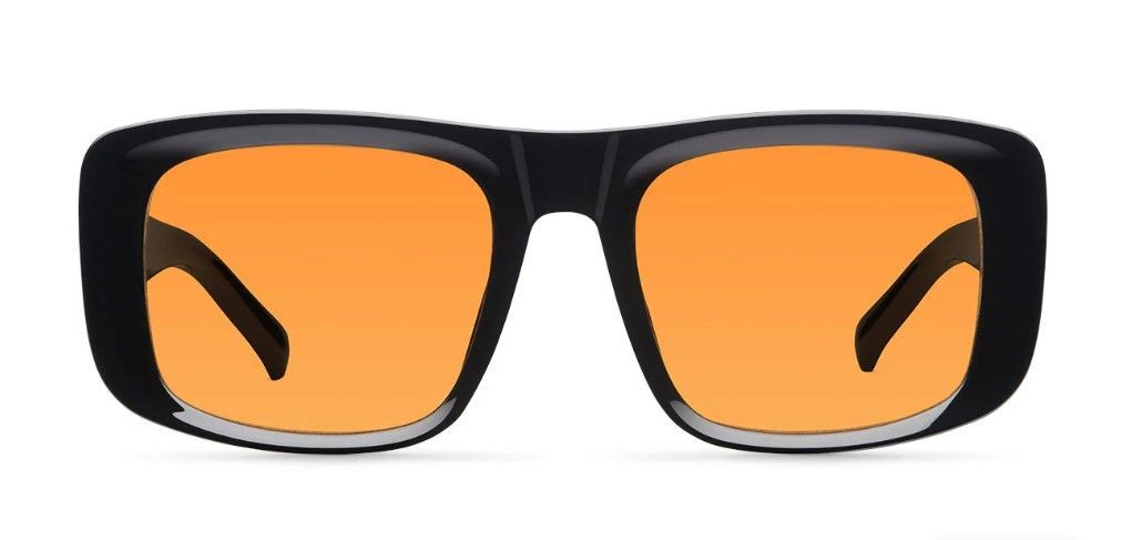 LENTES DE SOL POLARIZADOS - DELU BLACK ORANGE Negro TALLA UNICA