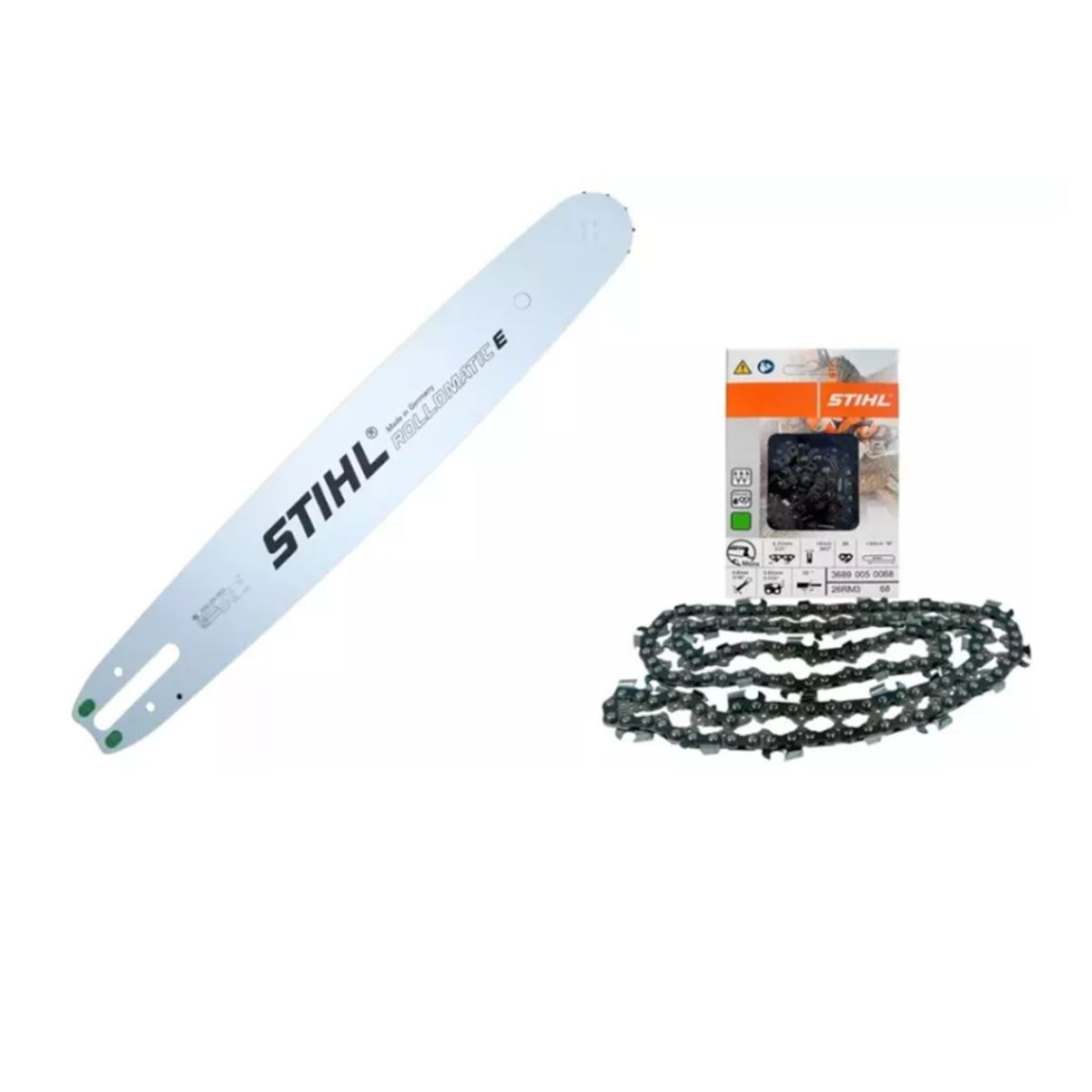 STIHL - Set Espada Y Cadena Para Motosierra 20 Stihl