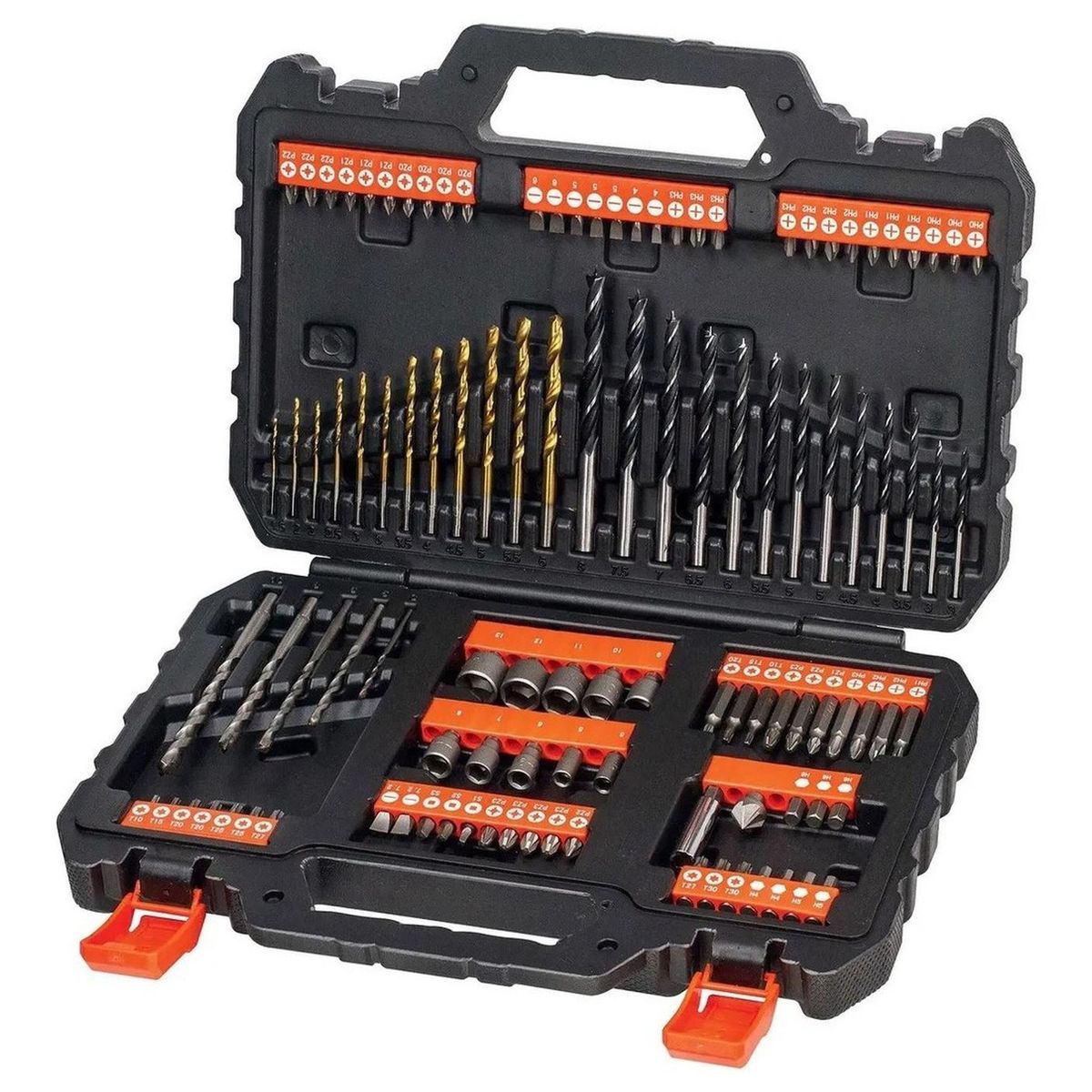 Set 109 Piezas Atornillar Y Taladrar Black+decker A7200-xj, marca BLACK+DECKER - Foto Principal