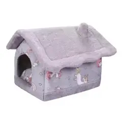 GENERICO - Casa cama para mascotas felpa super suave talla M multicolor