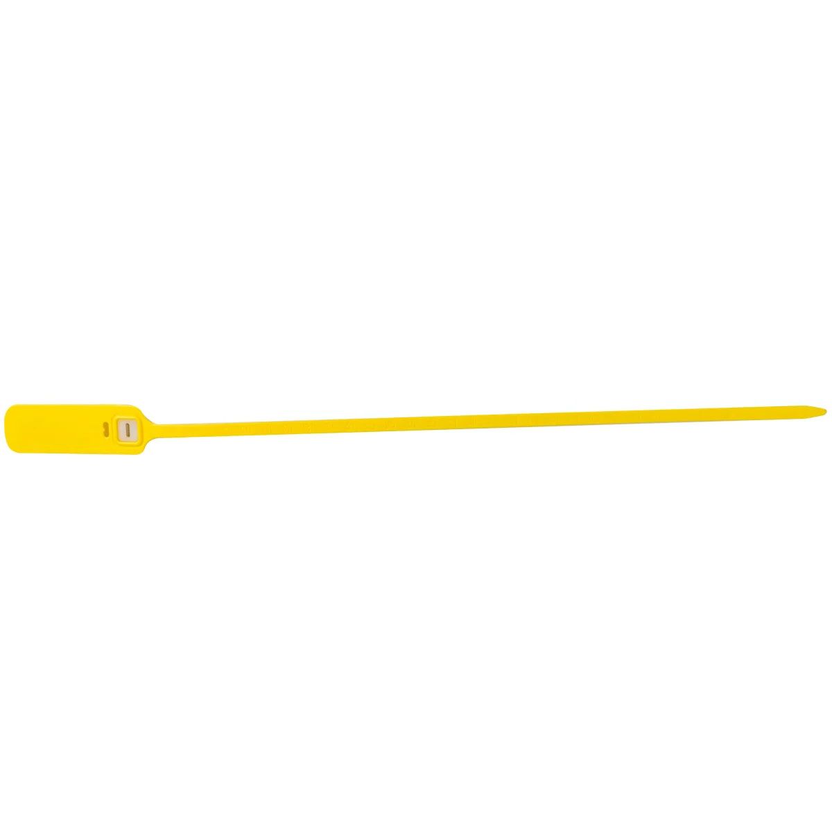 ATLANTICSWIRE - PRECINTO SELLO DE SEGURIDAD 40 CMS, NUMERADO, 100UN.AMARILLO