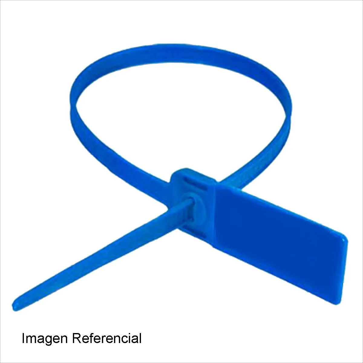 ATLANTICSWIRE - PRECINTO SELLO DE SEGURIDAD 40 CMS, NUMERADO, 100 UNI. AZUL