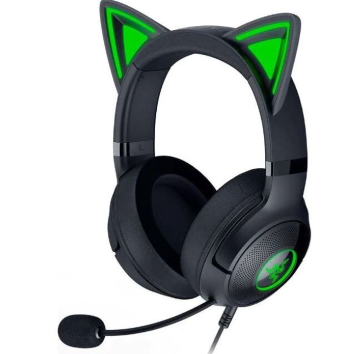 RAZER - Audífonos Gamer On-Ear - Razer KRAKEN Kitty V2 - RGB - USB 2.0