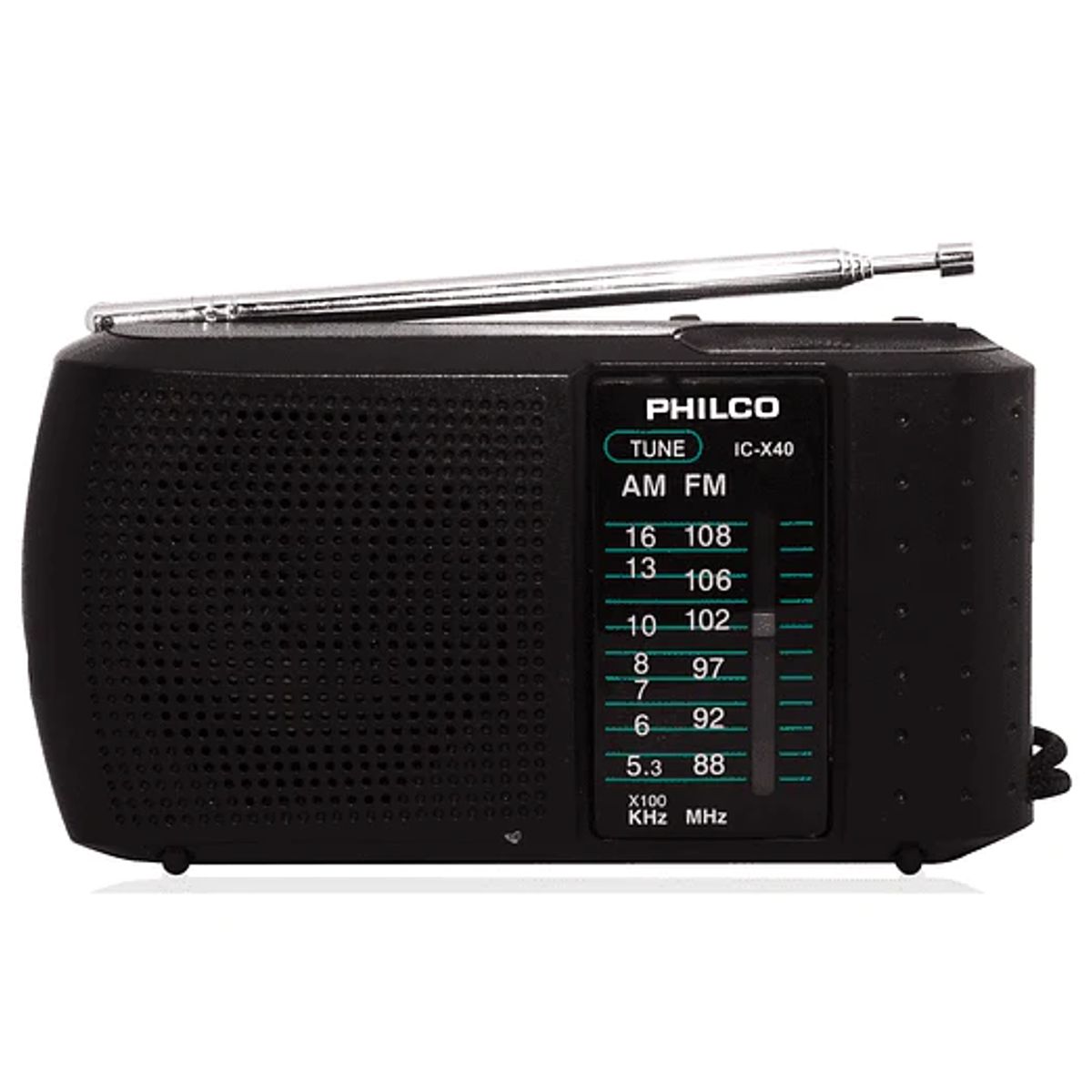 PHILCO - Radio Philco portátil AMFM IC-X40
