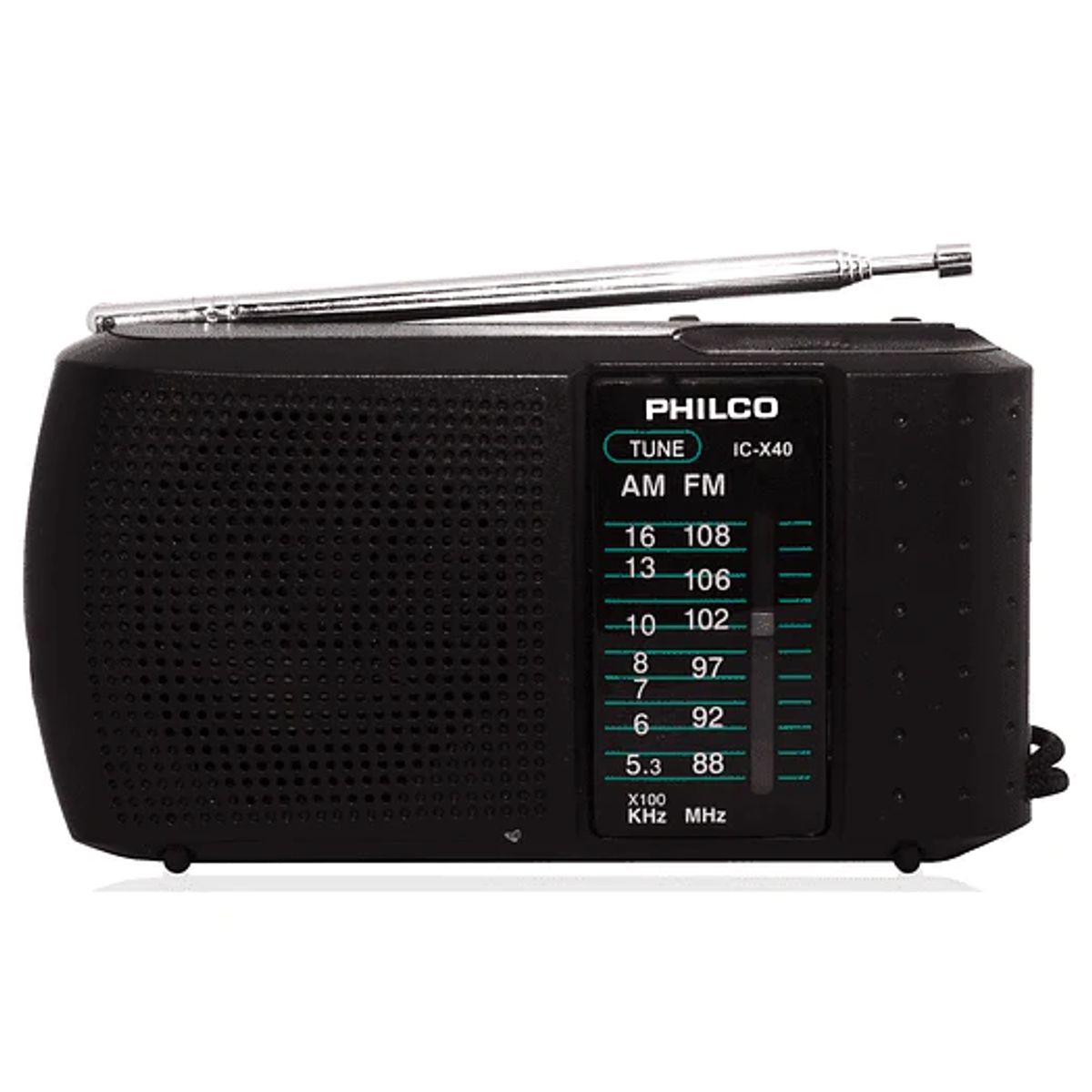 PHILCO - Radio Philco portátil AMFM IC-X40