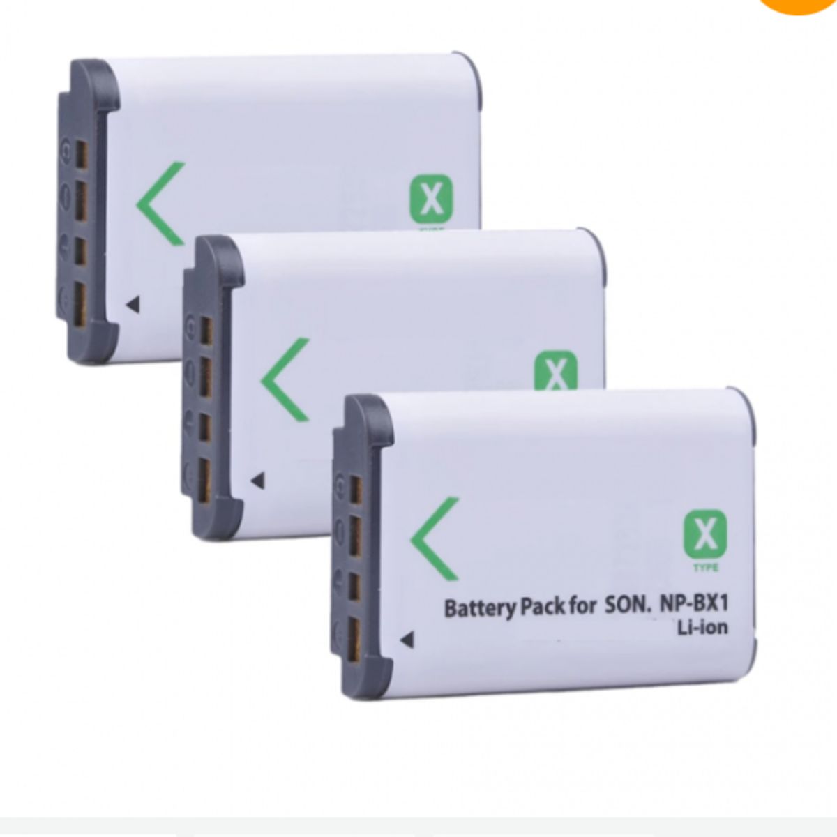 GENERICO - 3 BATERÍAS NP-BX1 SONY ALTERNATIVA