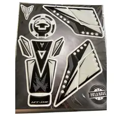 GENERICO - CALCOMANIA PARA MOTO COMPLETO NEGRO