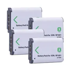 GENERICO - 4 BATERÍAS NP-BX1 SONY ALTERNATIVA