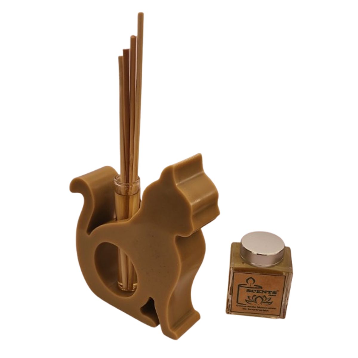 SCENTS CHILE - SET MIKADO GATO AROMA FRUTOS ROJOS