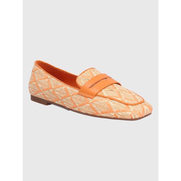 Mocasin Mujer Bellano Naranja