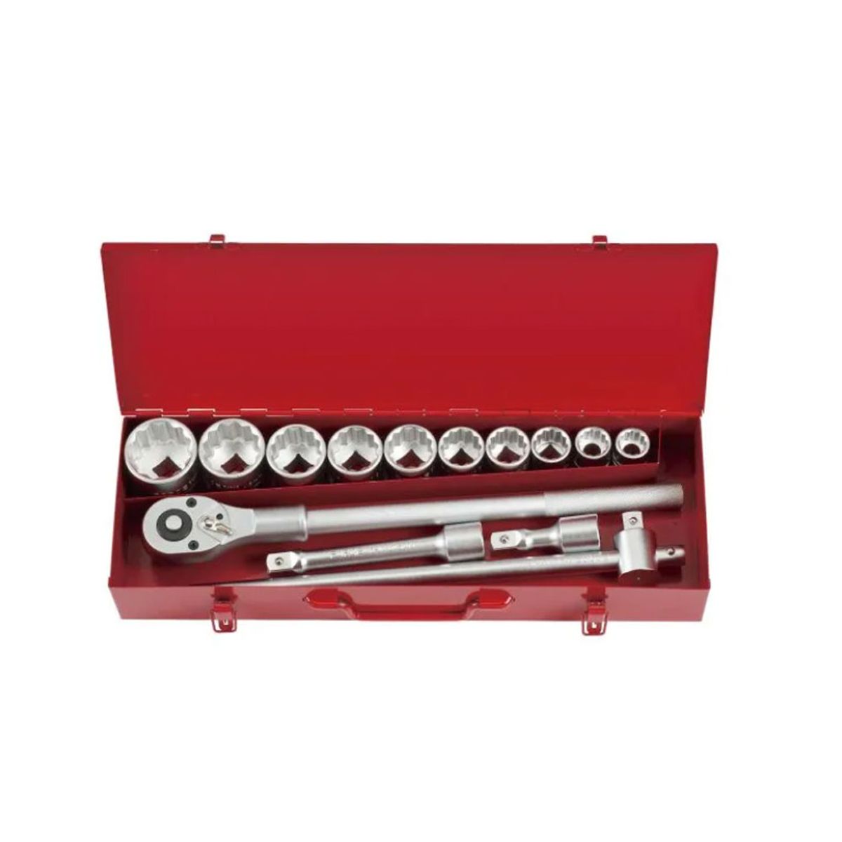 FORCE - Juego de Dados Poligonales Force 3/4 - 14 Piezas (en mm)