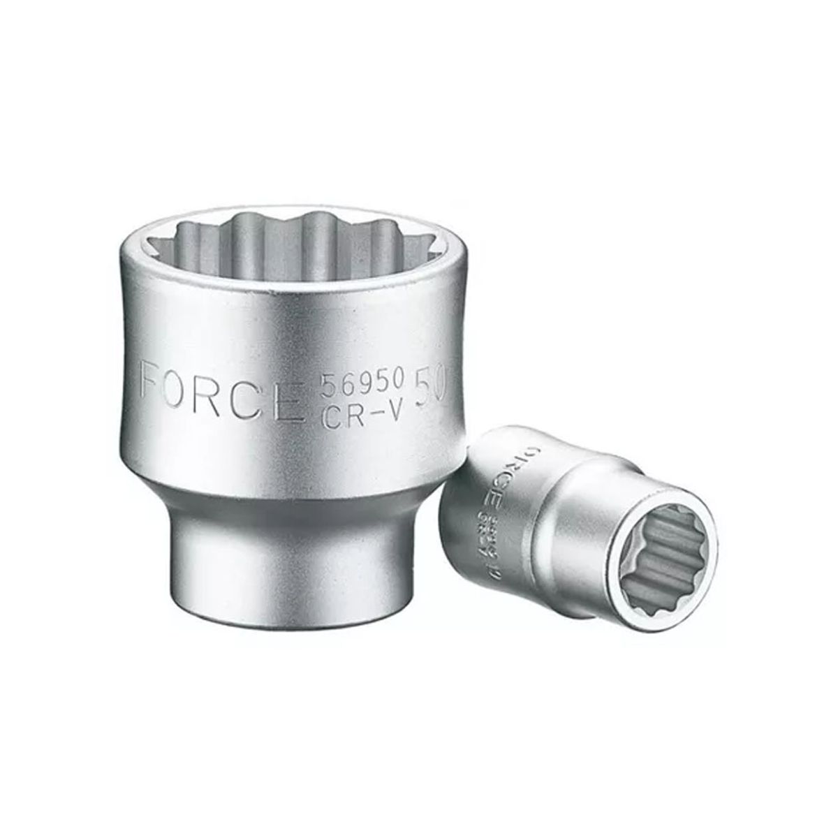 FORCE - Juego de Dados Poligonales Force 3/4 - 14 Piezas (en mm)