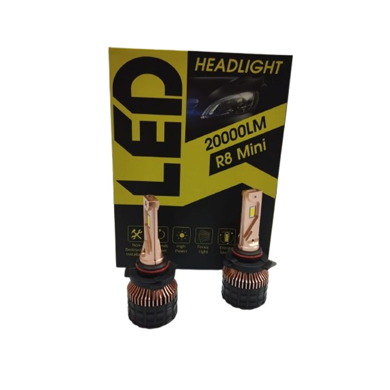 GENERICO - Kit Led para autos R8 Mini 9005