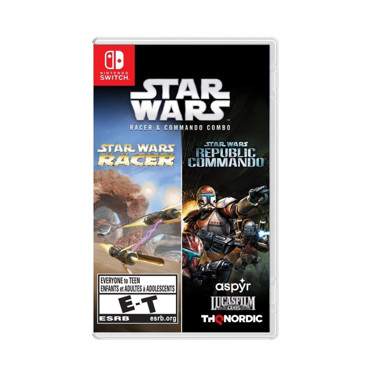 THQ - Star Wars Racer y Commando Combo - Nintendo Switch