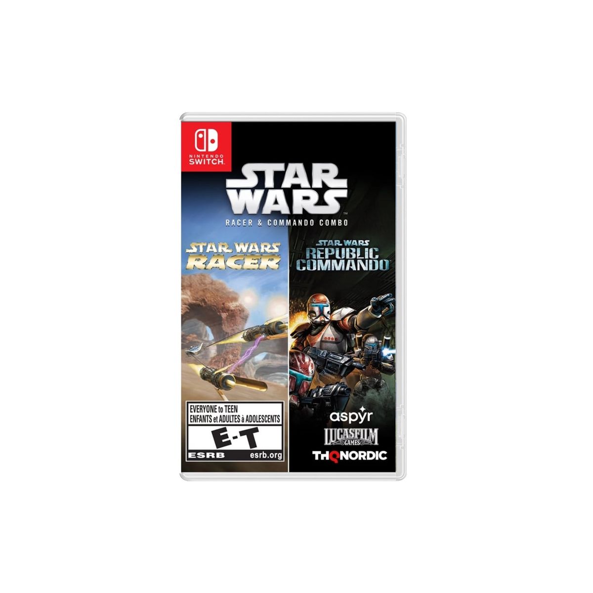 THQ - Star Wars Racer y Commando Combo - Nintendo Switch