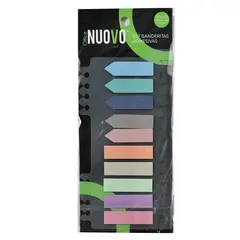 NUOVO - Pack 2 Set de banderitas plásticas adhesivas y regla 200hjs