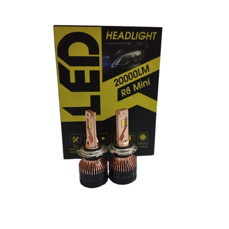 GENERICO - Kit Led para autos R8 Mini H7