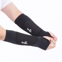 GENERICO - Manga Unisex Vóleibol Spoga Junior Negra