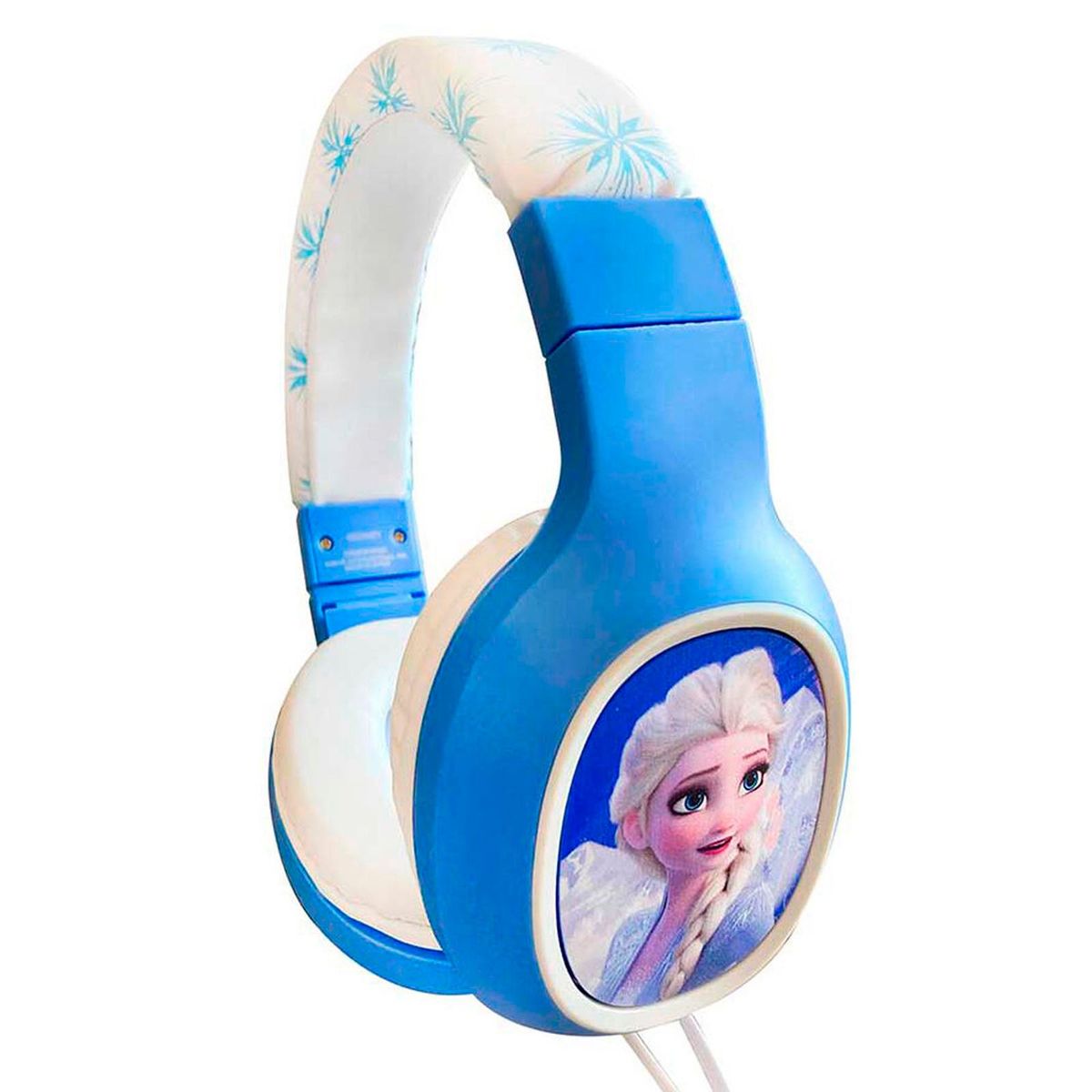 JOIGO - Audifonos Estero Con Cable Microfono Disney Frozen Elsa Azul