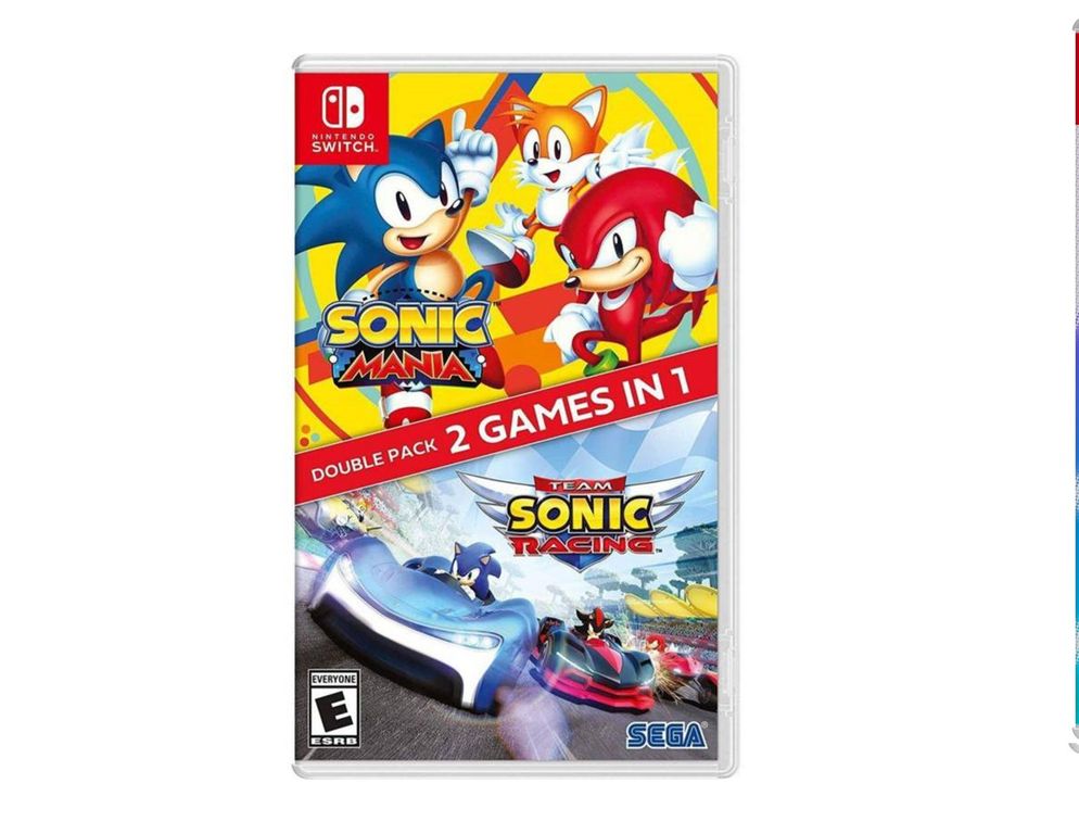 SEGA Sonic Mania y Team Sonic Racing - Nintendo Switch