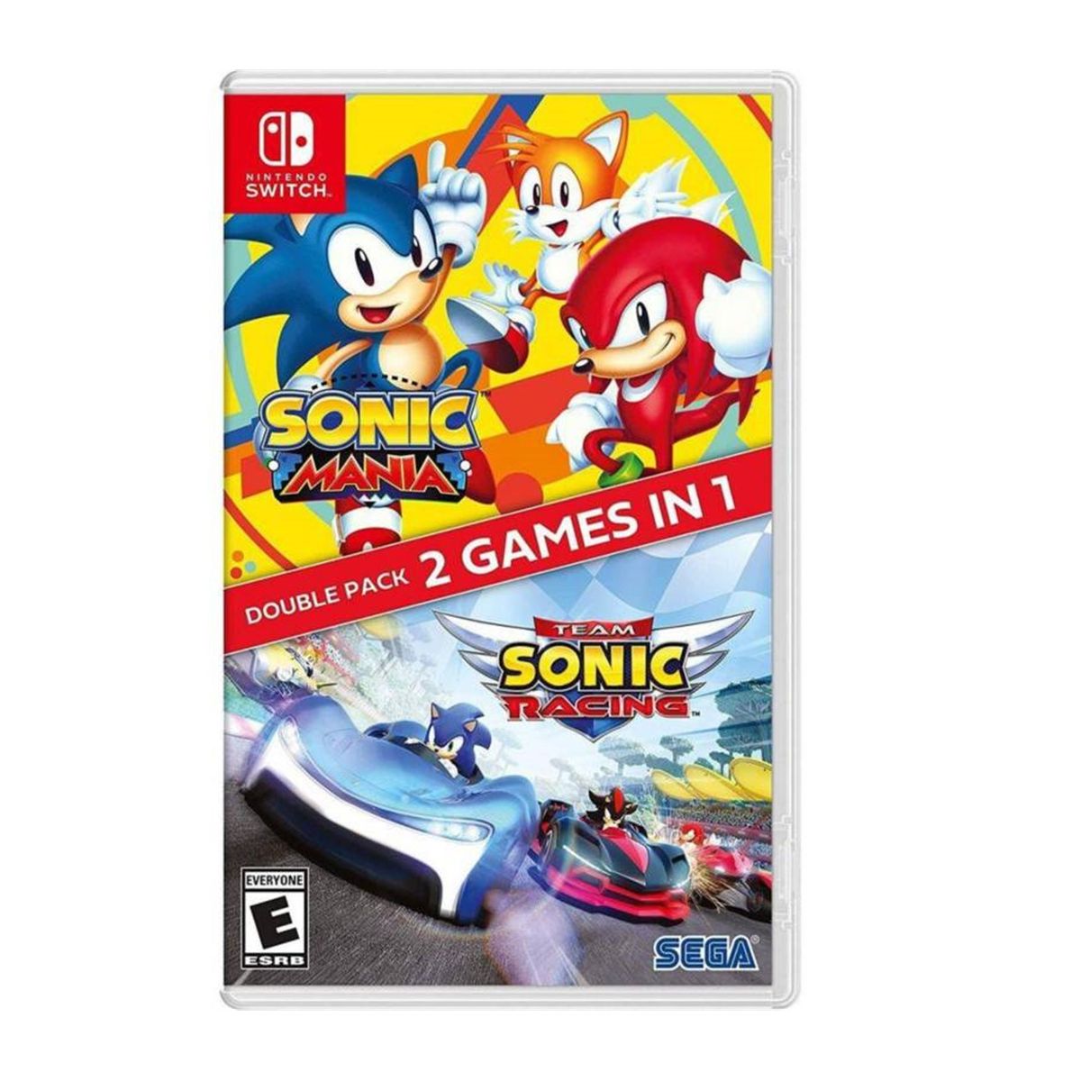 SEGA - Sonic Mania y Team Sonic Racing - Nintendo Switch