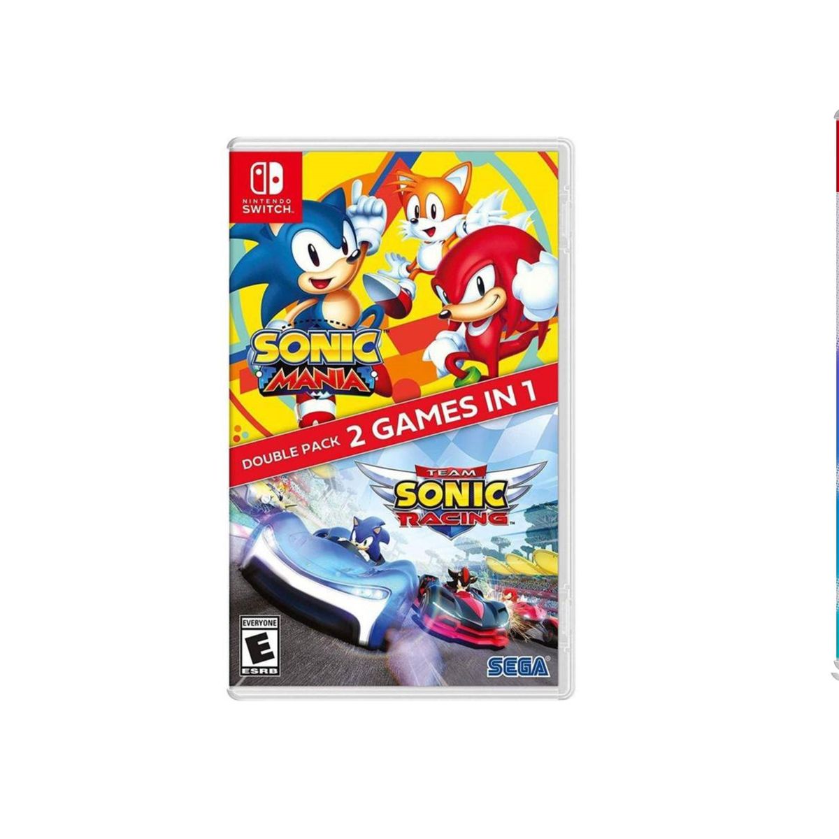 SEGA - Sonic Mania y Team Sonic Racing - Nintendo Switch