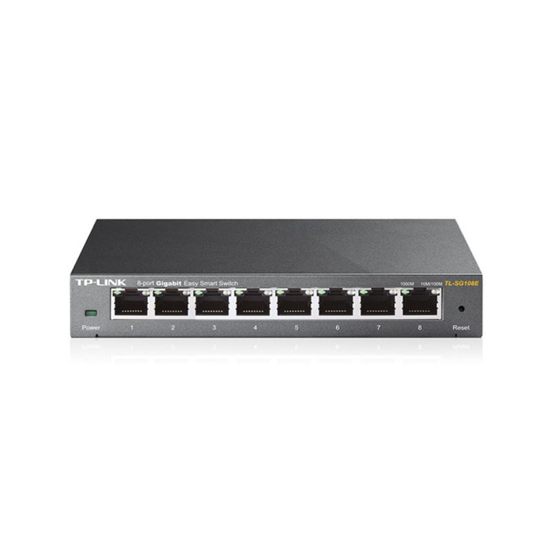 TP LINK - Switch 8 Puertos Gigabit Easy Smart TL-SG108E