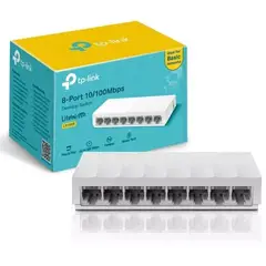 TP LINK - SWITCH TP-LINK, 8 PUERTOS 10/100MBPS RJ45. LS1008