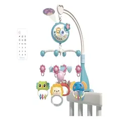 GENERICO - Movil MUSICAL para cuna bebé Con Control y Luz 21n7